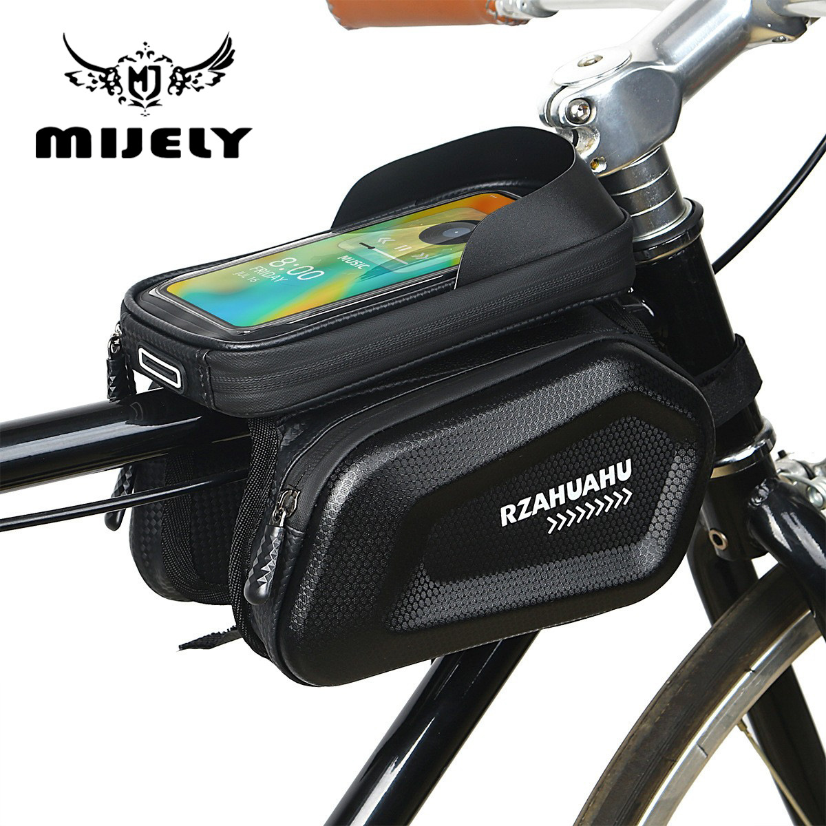 Youtube Phone Accessories - Bicycle Bag with Front Phone Holder,