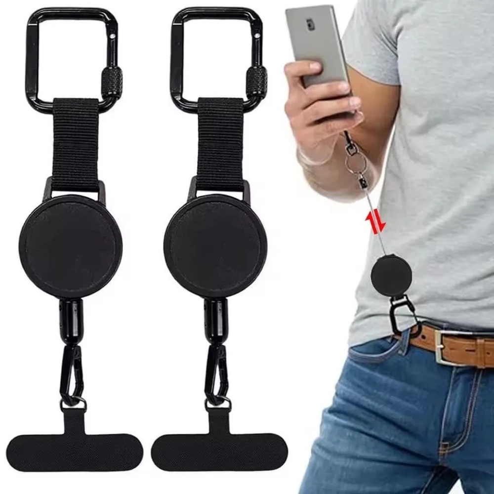 Lanyard Phone Strap - Retractable Anti-Theft Phone Lanyard Cellphone Safety