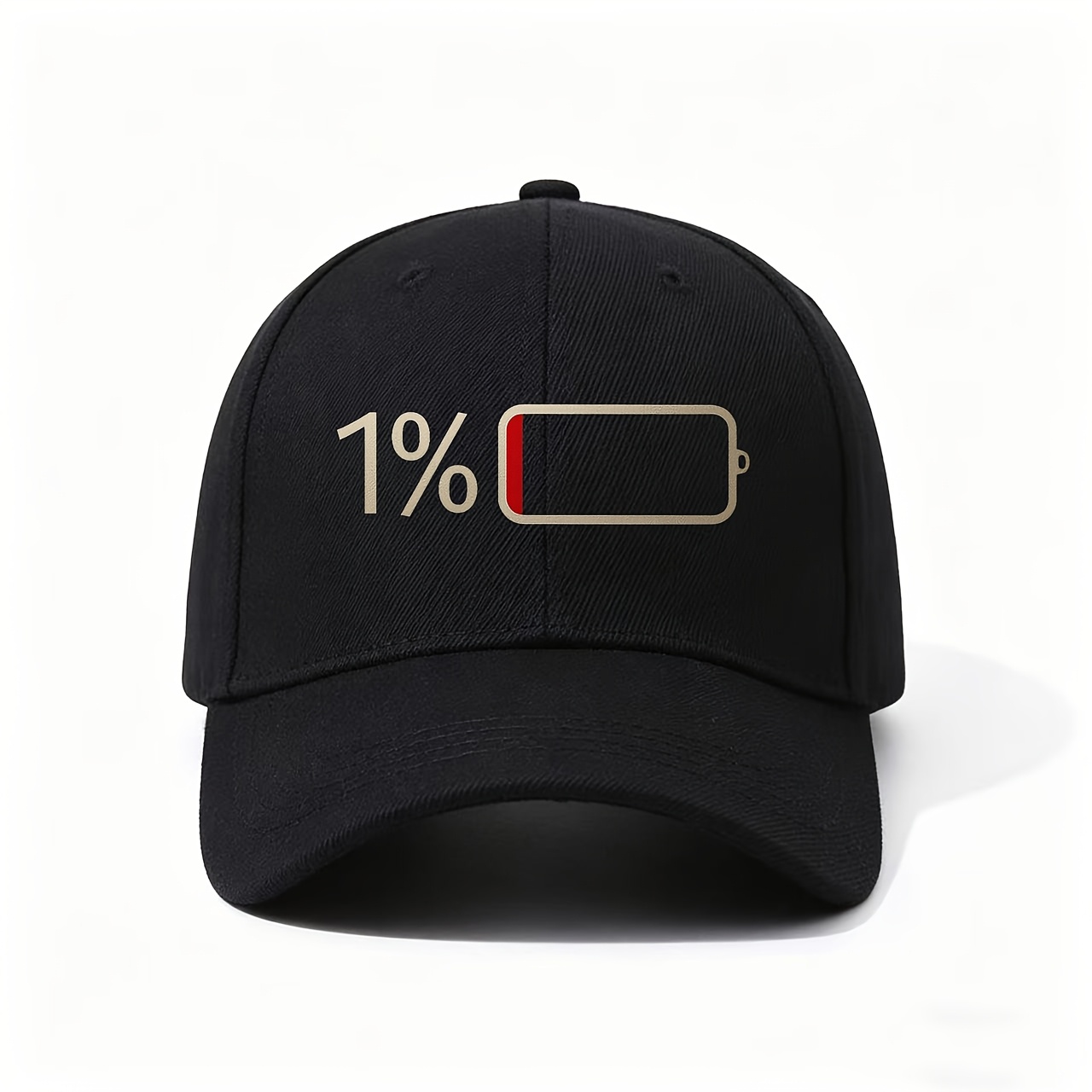Phone Accessories Icon - Battery Icon Design, 1% Charge Display,