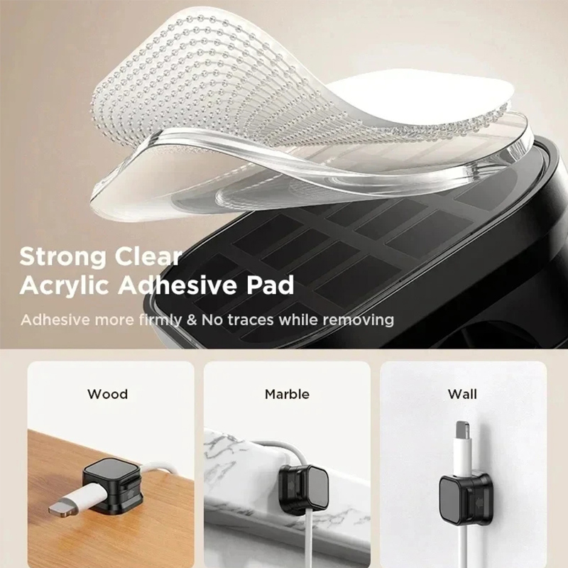 Magnetic Cable Clip Cable Hold - огляд і ціна Cable Organizer Magnetic
