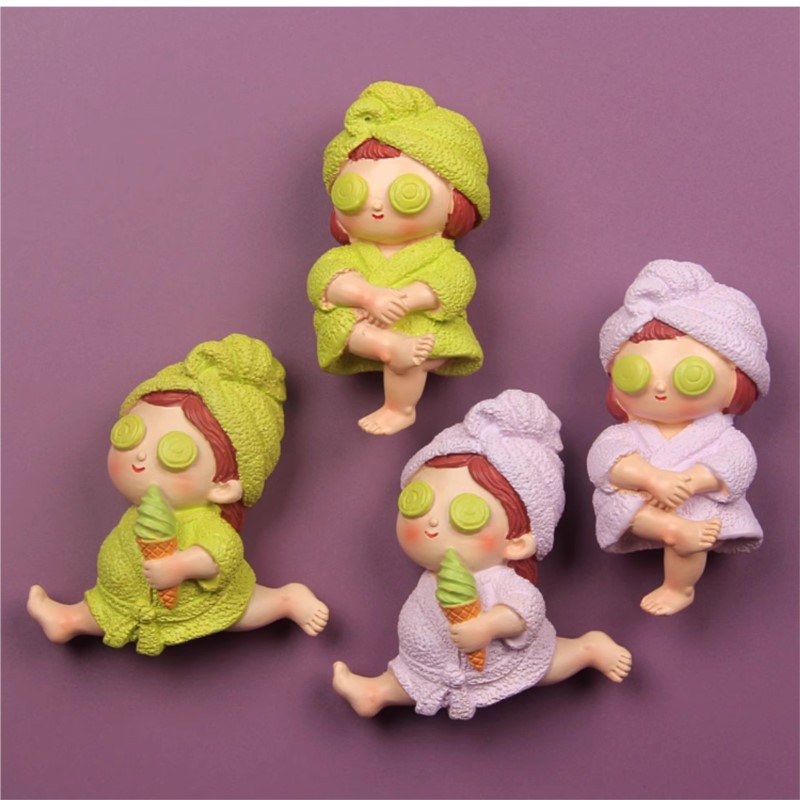 Wearing Nightgown Girl Resin R - огляд і ціна Phone Accessories For Old People