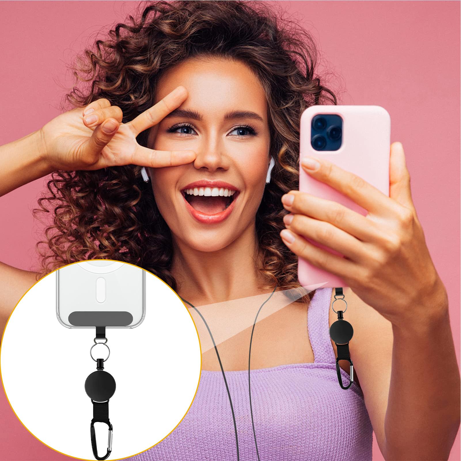 Retractable Anti-theft Phone C - огляд і ціна Lanyard Phone Strap