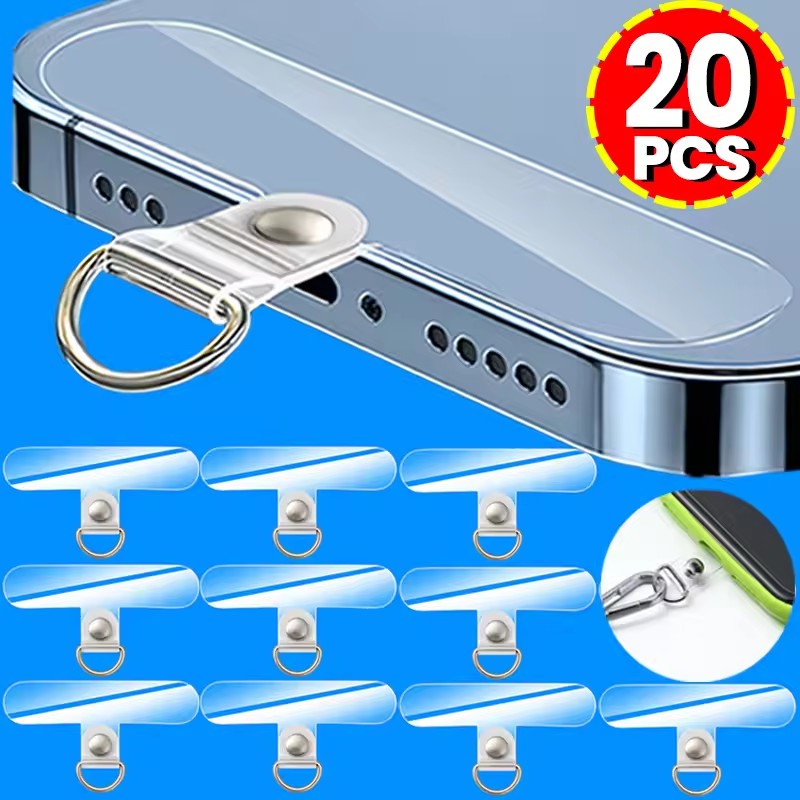 20/1Pcs Transparent Phone Lany - огляд і ціна Lanyard Phone Strap