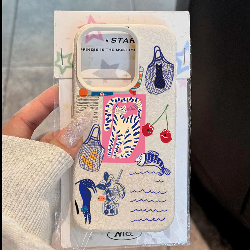Cute Cherry Cat Print Phone Ca - огляд і ціна Xo Phone Accessories