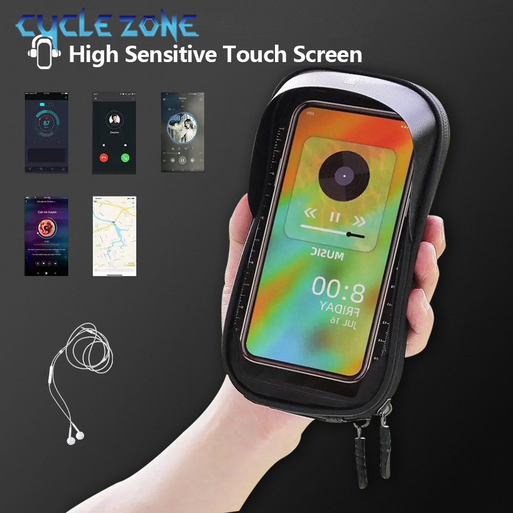 Bicycle Phone Bag Bike Top Fro - огляд і ціна Youtube Phone Accessories