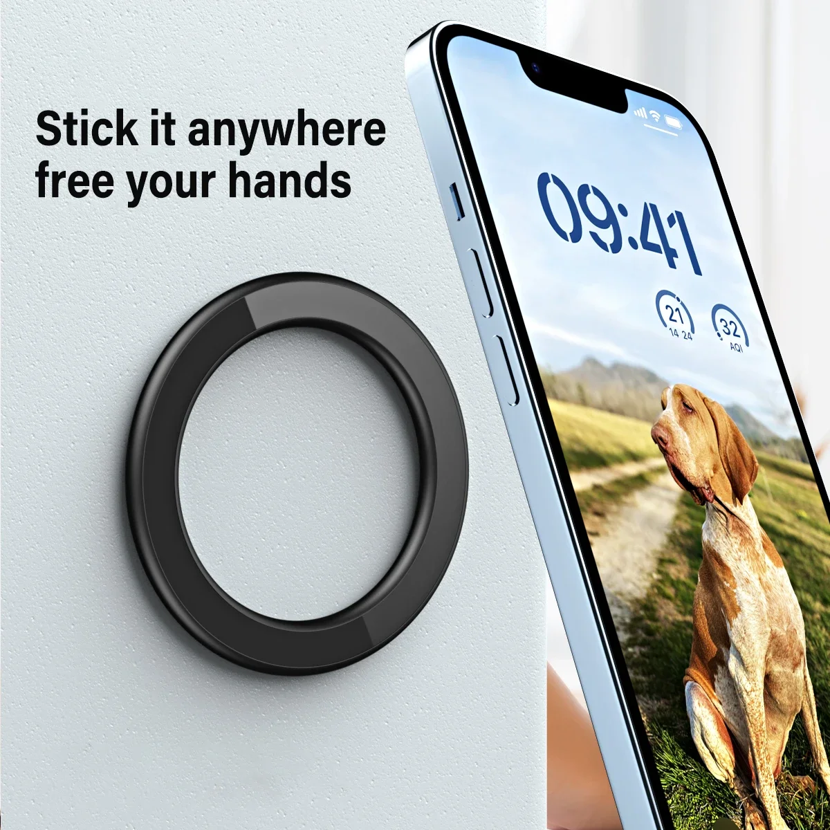For MagSafe Magnetic Ring Hold - огляд і ціна Phone Accessories Ring Holder