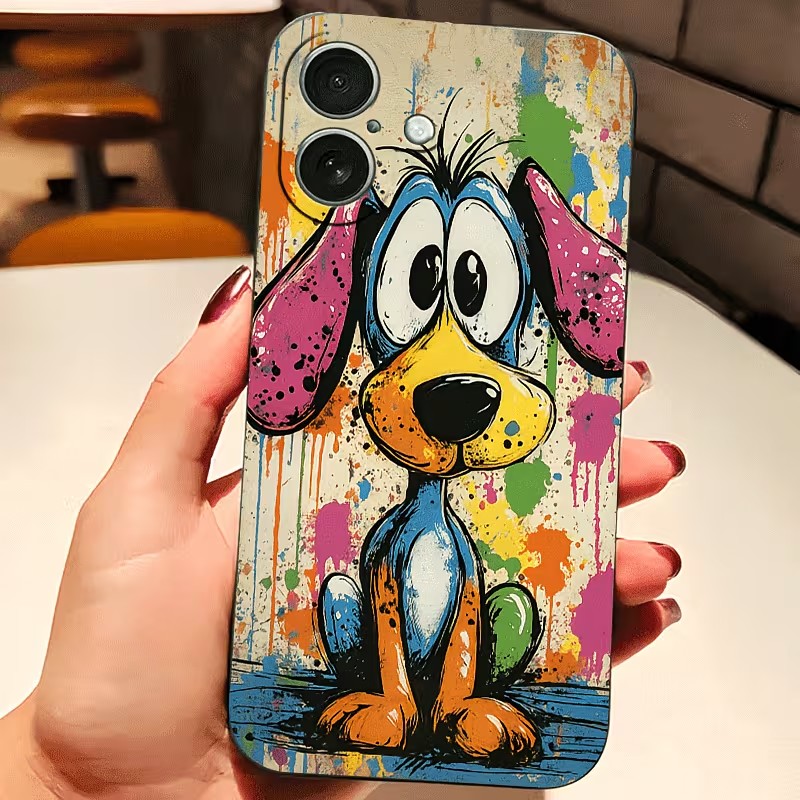 Graffiti Colored Puppy TPU Pho - огляд і ціна Xo Phone Accessories