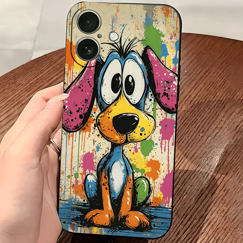 Graffiti Colored Puppy TPU Pho - огляд і ціна Xo Phone Accessories
