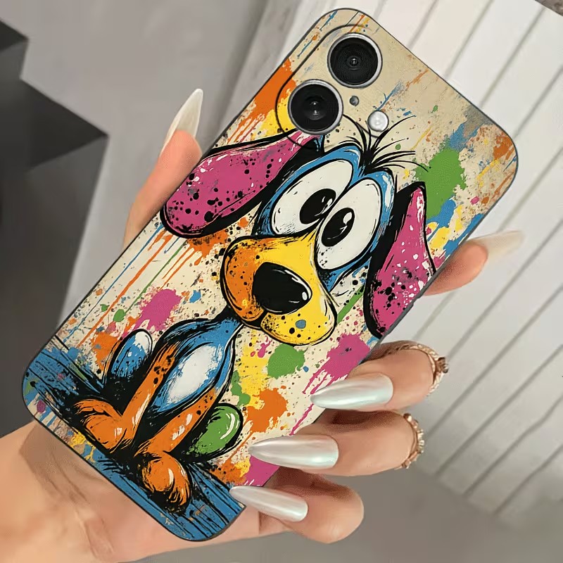 Graffiti Colored Puppy TPU Pho - огляд і ціна Xo Phone Accessories