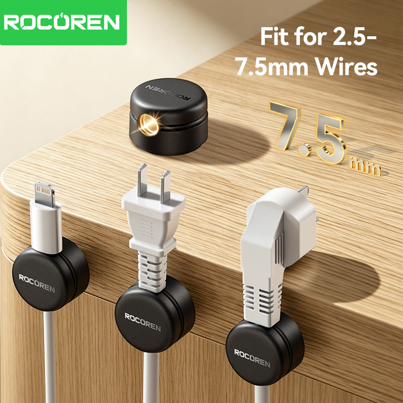 Rocoren Rotating Base Magnetic - огляд і ціна Cable Organizer Magnetic