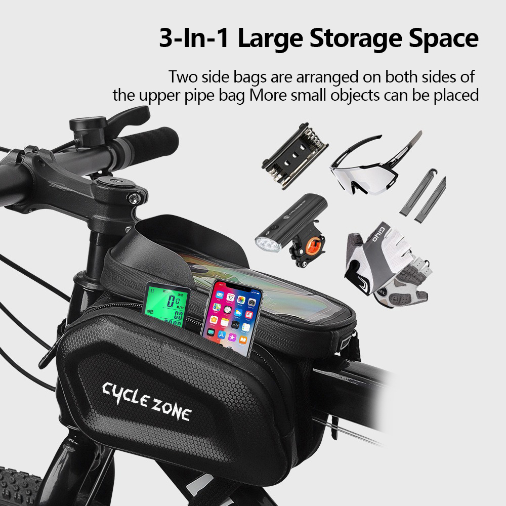 Bicycle Bag Touch Screen Phone - огляд і ціна Youtube Phone Accessories