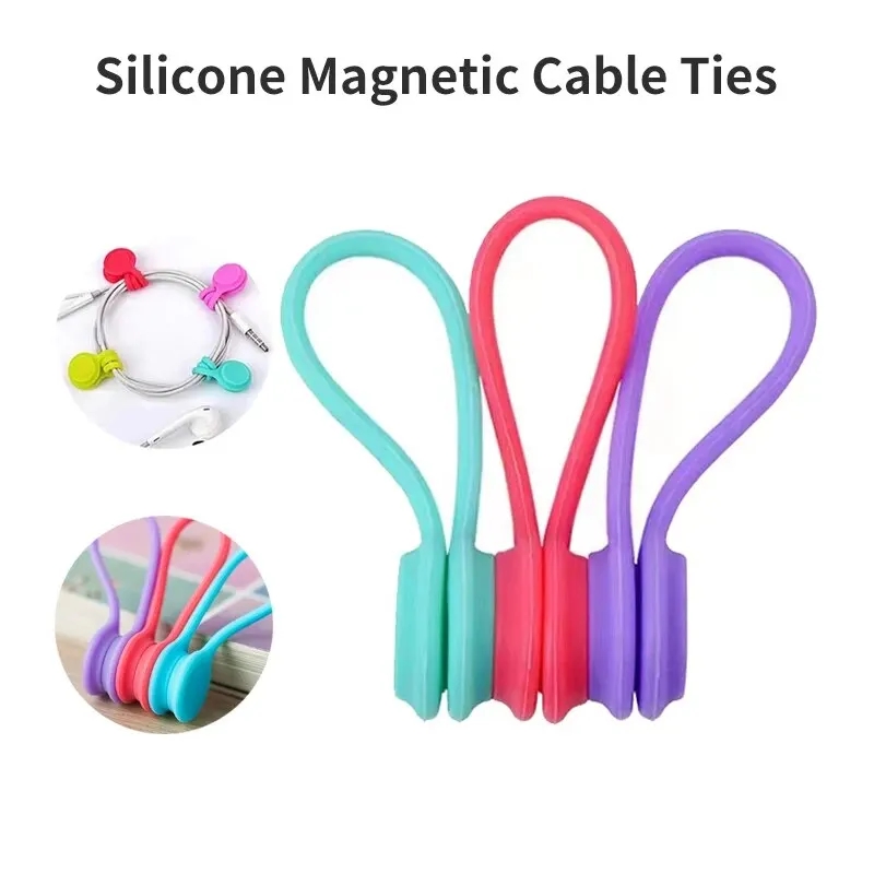 Magnetic Silicone Cable Ties,  - огляд і ціна Cable Organizer Magnetic