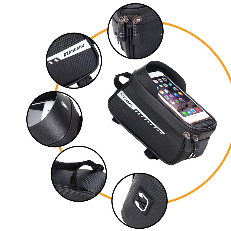 New Bicycle Front Beam Bag Fro - огляд і ціна Youtube Phone Accessories