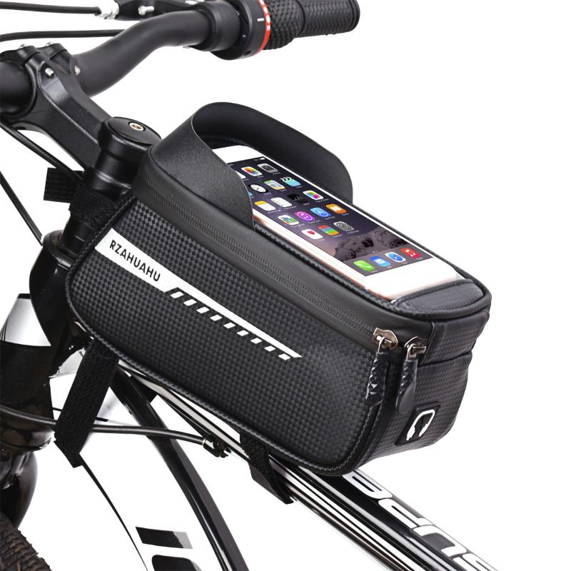 New Bicycle Front Beam Bag Fro - огляд і ціна Youtube Phone Accessories