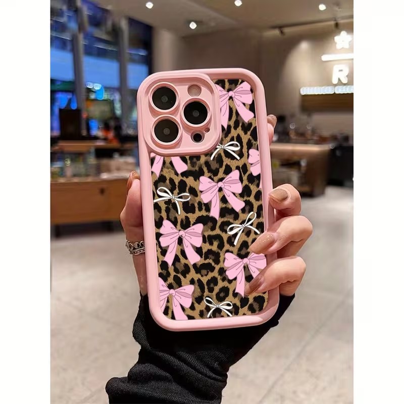 Leopard Print Bow Phone Case F - огляд і ціна Xo Phone Accessories