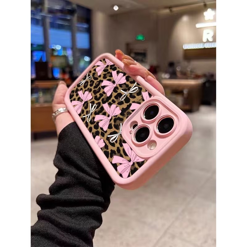 Leopard Print Bow Phone Case F - огляд і ціна Xo Phone Accessories