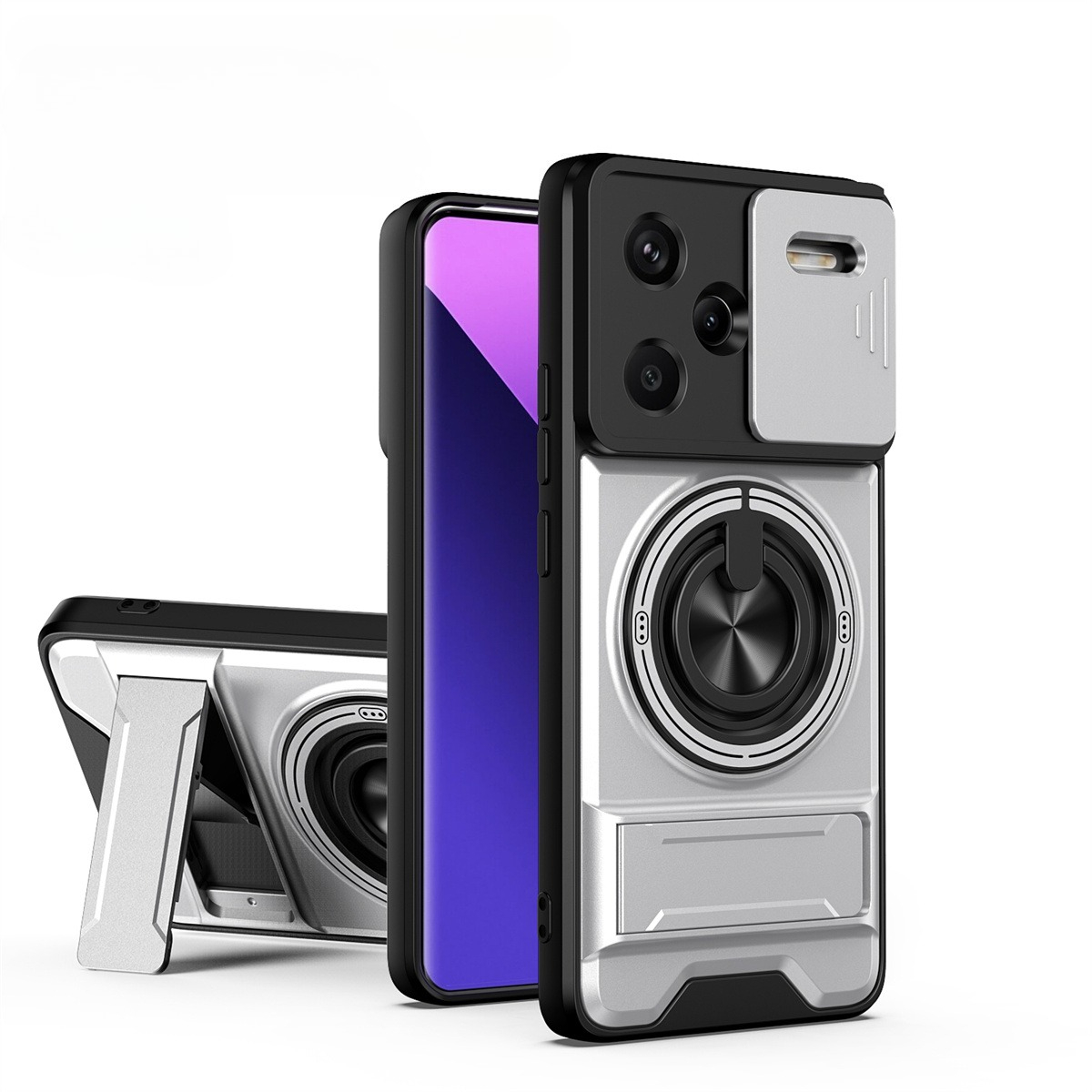 Lens Slide Camera Phone Case f - огляд і ціна Phone Accessories Ring Holder