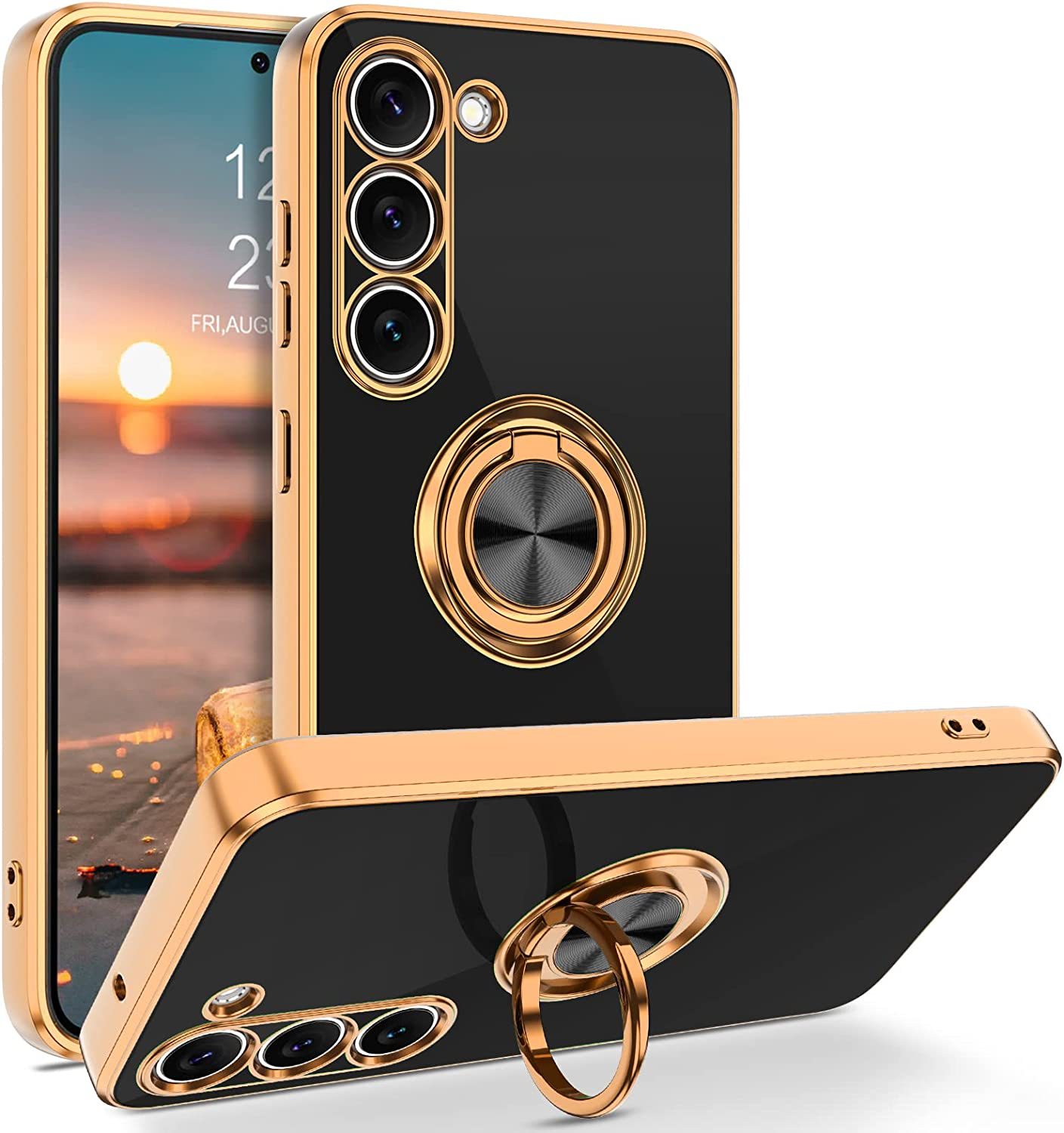 Luxury Plating Magnetic 360°Ri - огляд і ціна Phone Accessories Ring Holder