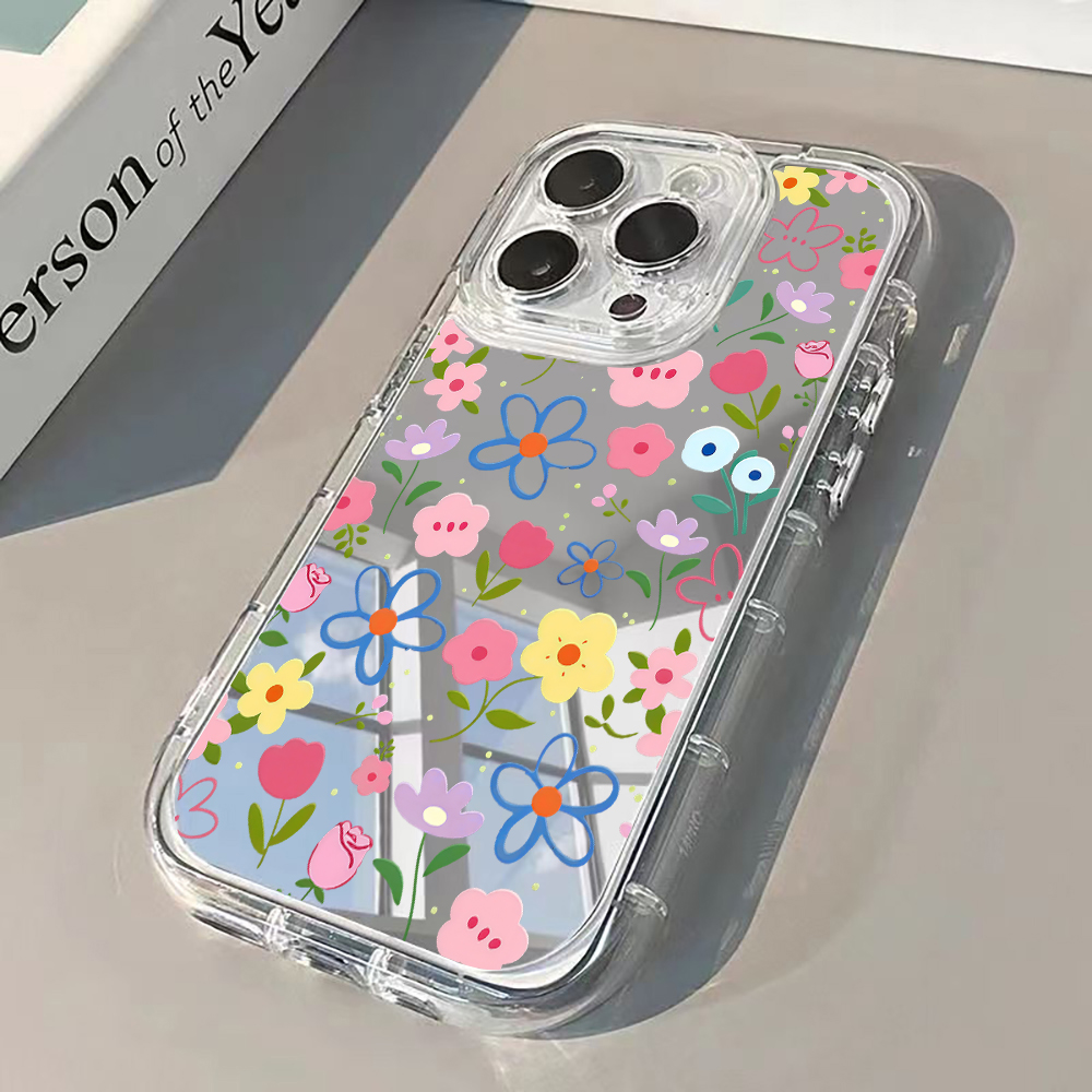 Korean Ins Style Floral Silver - огляд і ціна Xo Phone Accessories